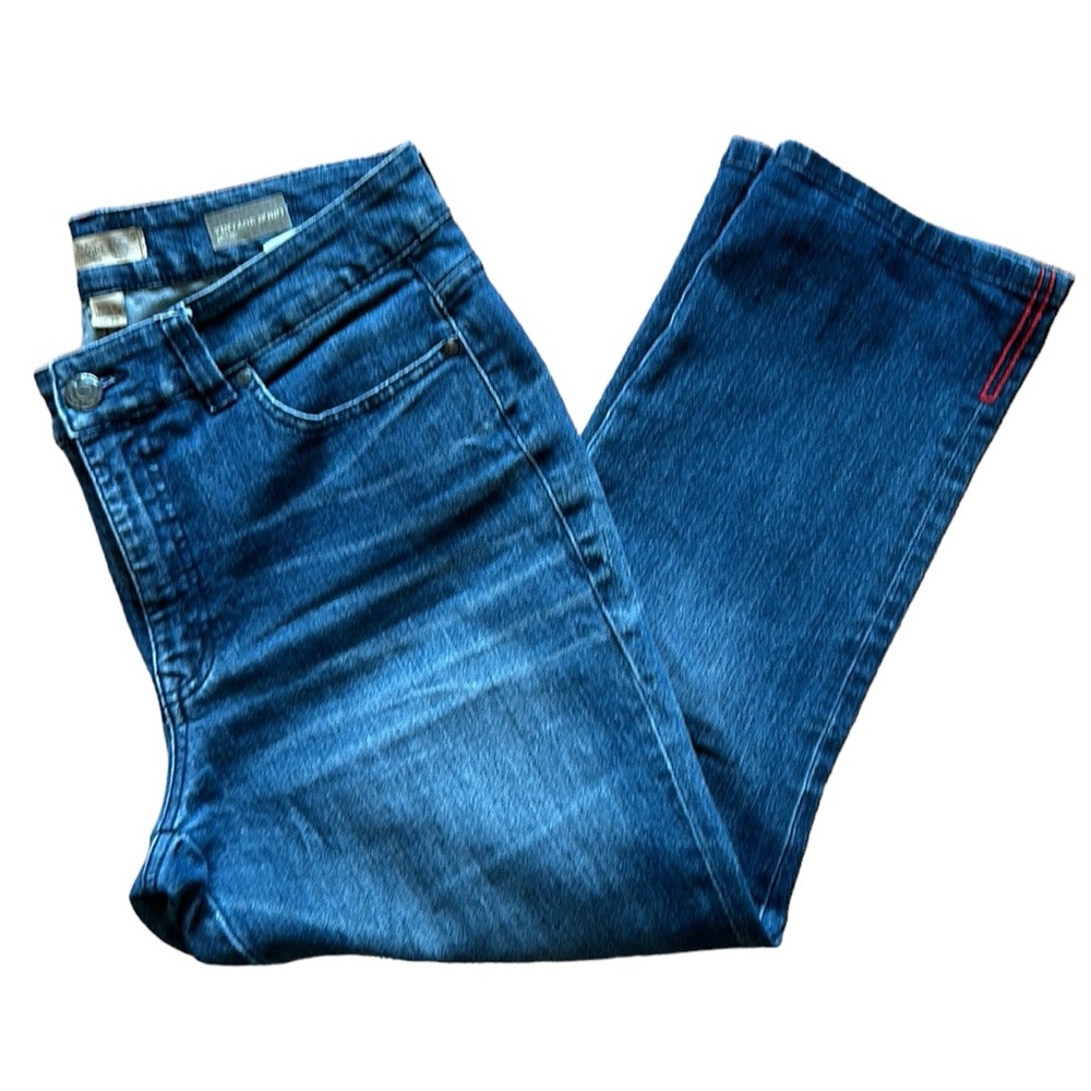 Nine West women’s jeans vintage boho blue‎ denim pants size 10